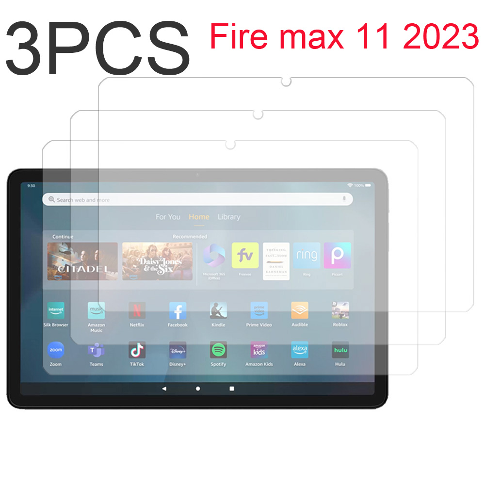 Temu Tablet Accessories - Fire Max 11″ 2023용 강화 유리
