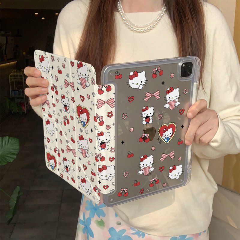 Iphone Tablet Accessories - 9가지 스타일 헬로키티 태블릿 케이스 애플