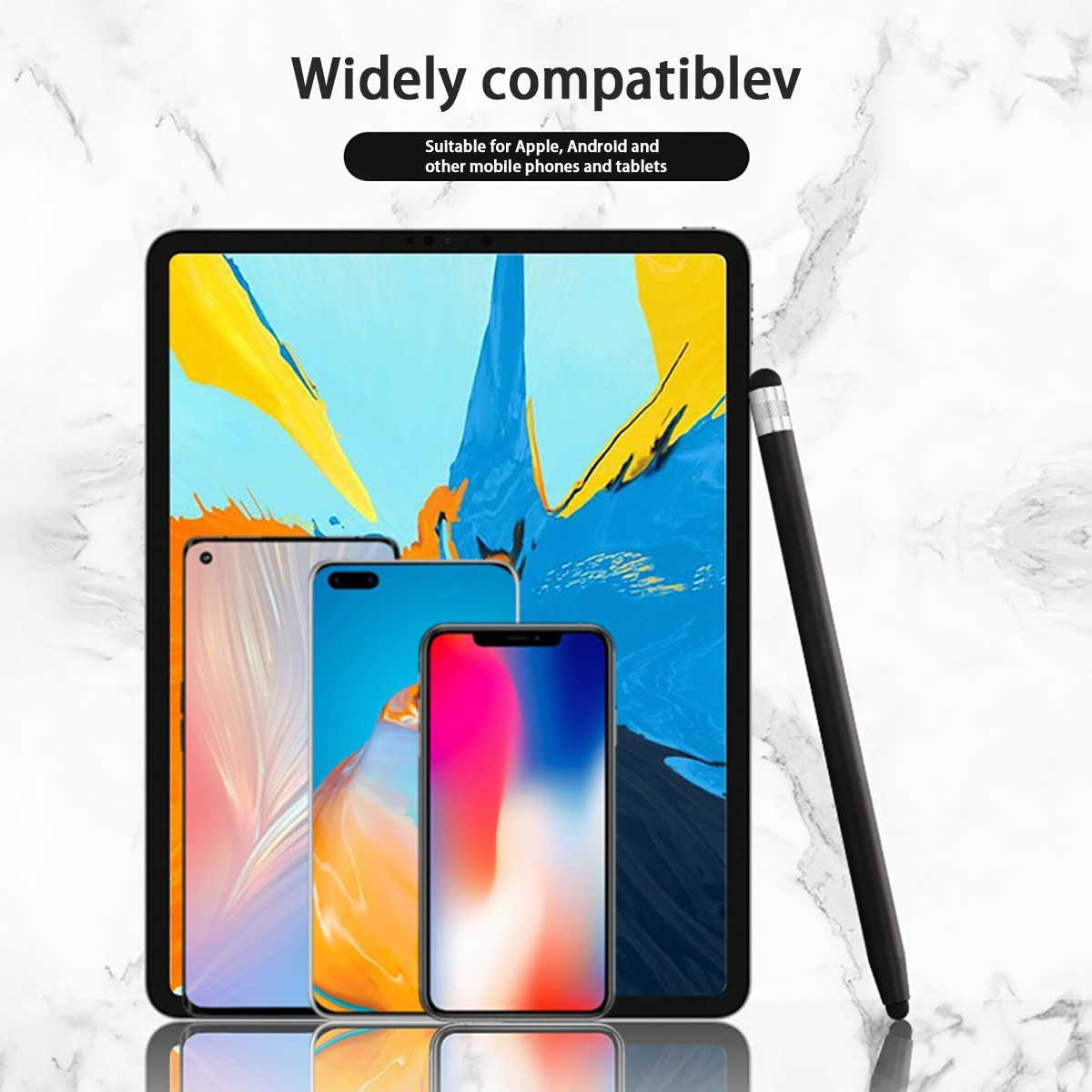 터치스크린용 스타일러스 펜, 아이패드, 안드로이드, 크 - Tablet Pencil Accessories 리뷰 및 가격