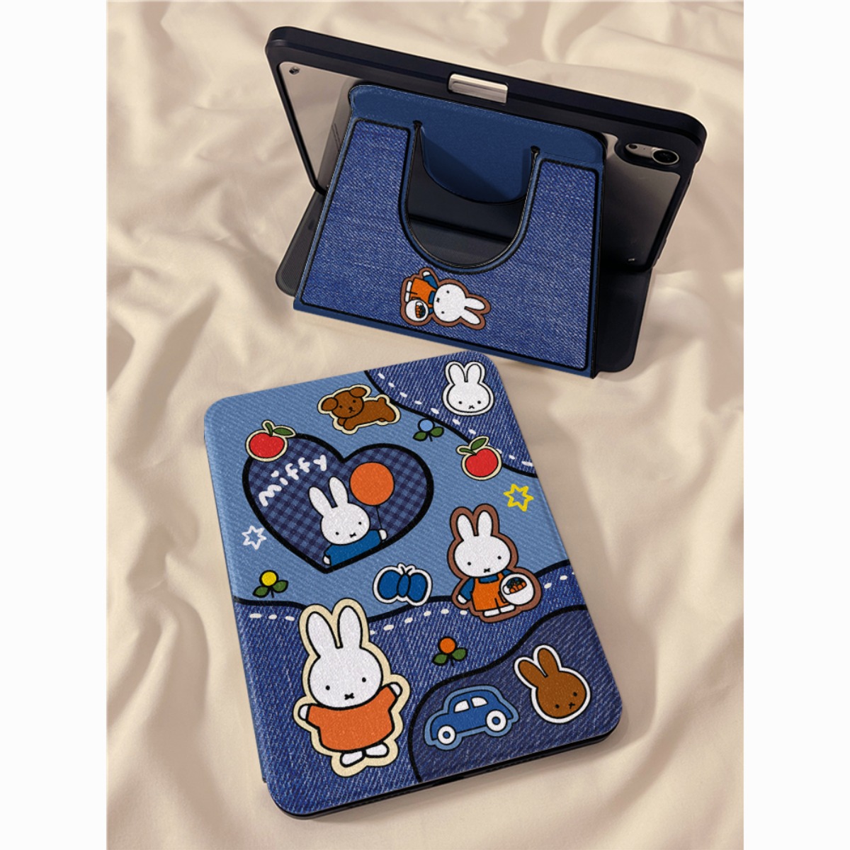 귀여운 미피 토끼 태블릿 케이스 풍선 미피 토끼 아이패 - Fire Tablet Accessories 리뷰 및 가격