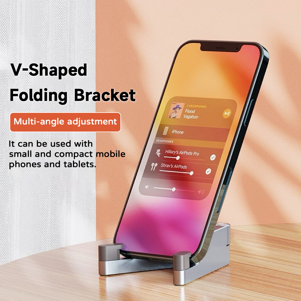 V자형 접이식 브래킷 다각도 조절 가능 휴대폰 거치대  - Iphone Tablet Accessories 리뷰 및 가격