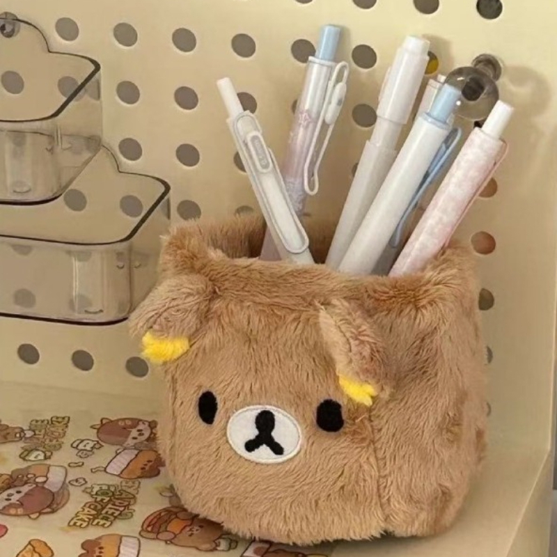 릴라쿠마 수납 펜 홀더 귀여운 만화 스타일리쉬하고 독특 - Case With Pencil Holder 리뷰 및 가격