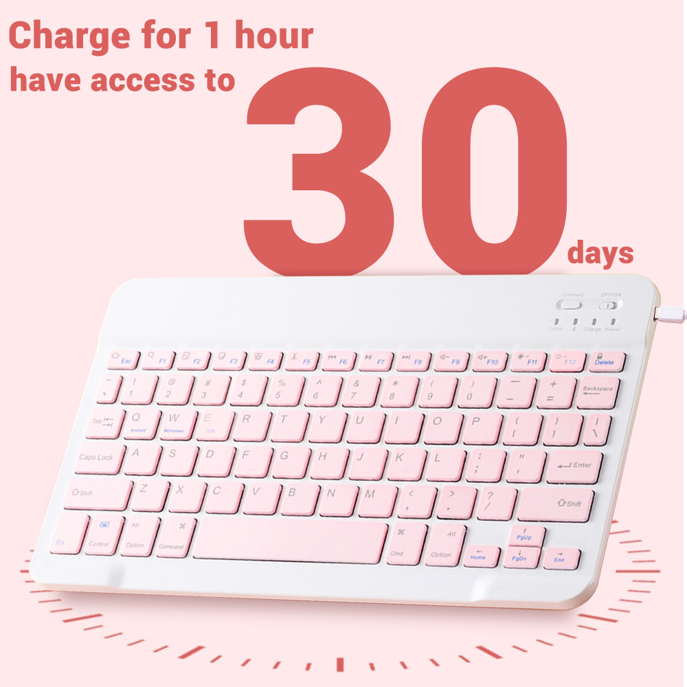 ipad 전화 태블릿 용 미니 무선 키보드 블루투스 키 - Lenovo Tablet M11 Accessories 리뷰 및 가격