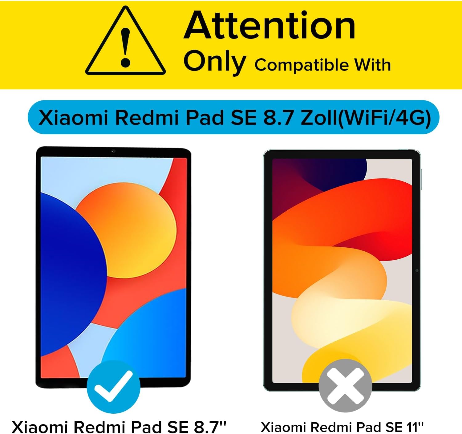 Redmi Pad SE 8.7인치(와이파이/4G)용 8 - Temu Tablet Accessories 리뷰 및 가격