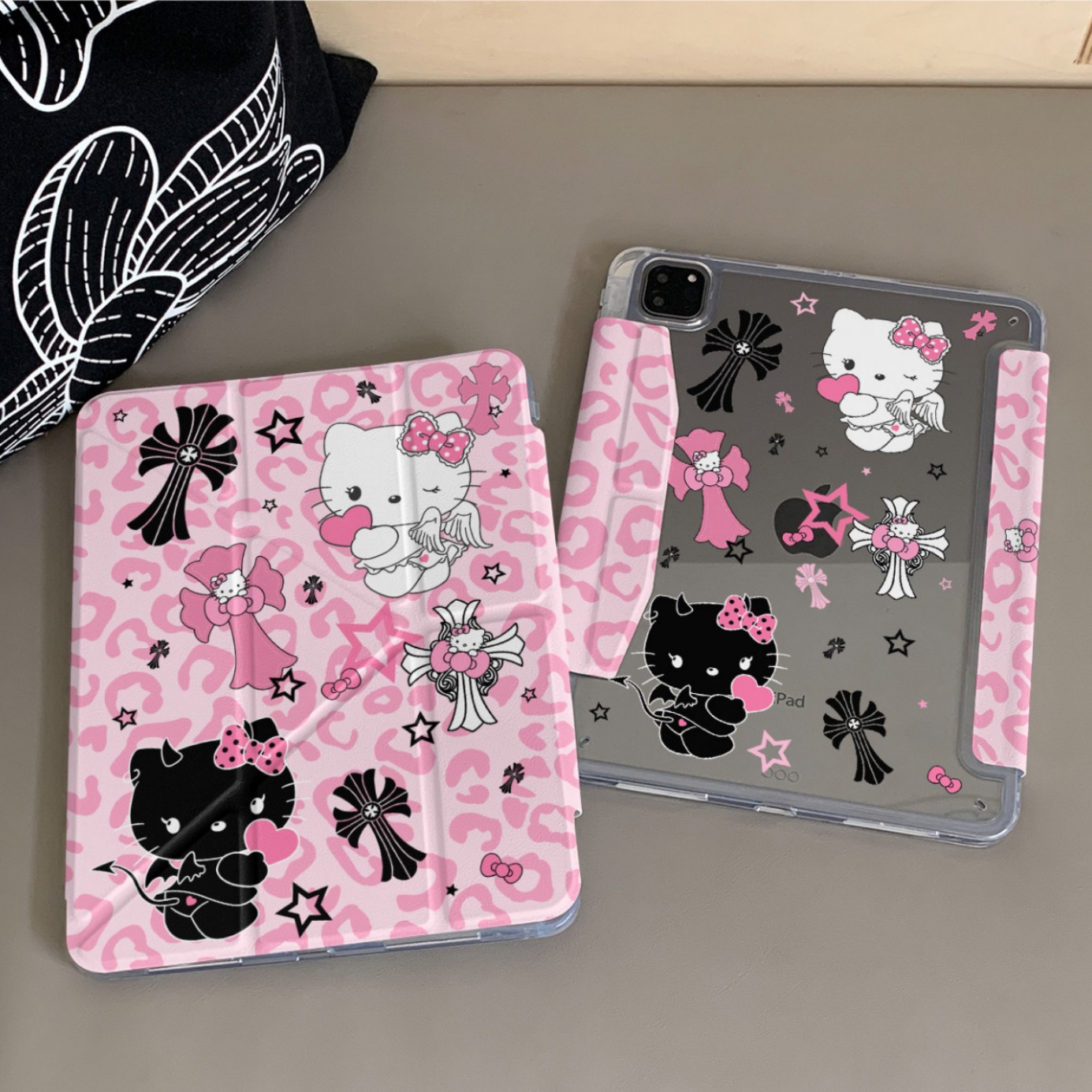 9가지 스타일 헬로키티 태블릿 케이스 애플 아이패드 A - Iphone Tablet Accessories 리뷰 및 가격