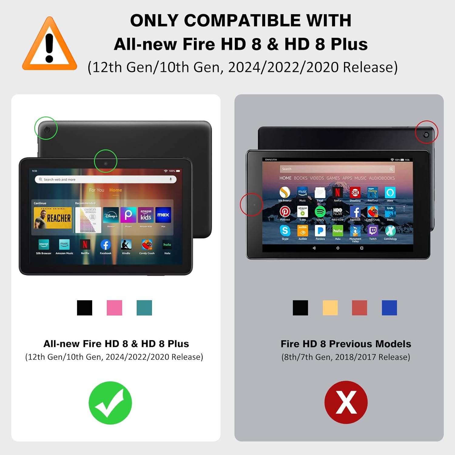 Fire HD 8 & 8 Plus 태블릿(12세대/10 - Temu Tablet Accessories 리뷰 및 가격
