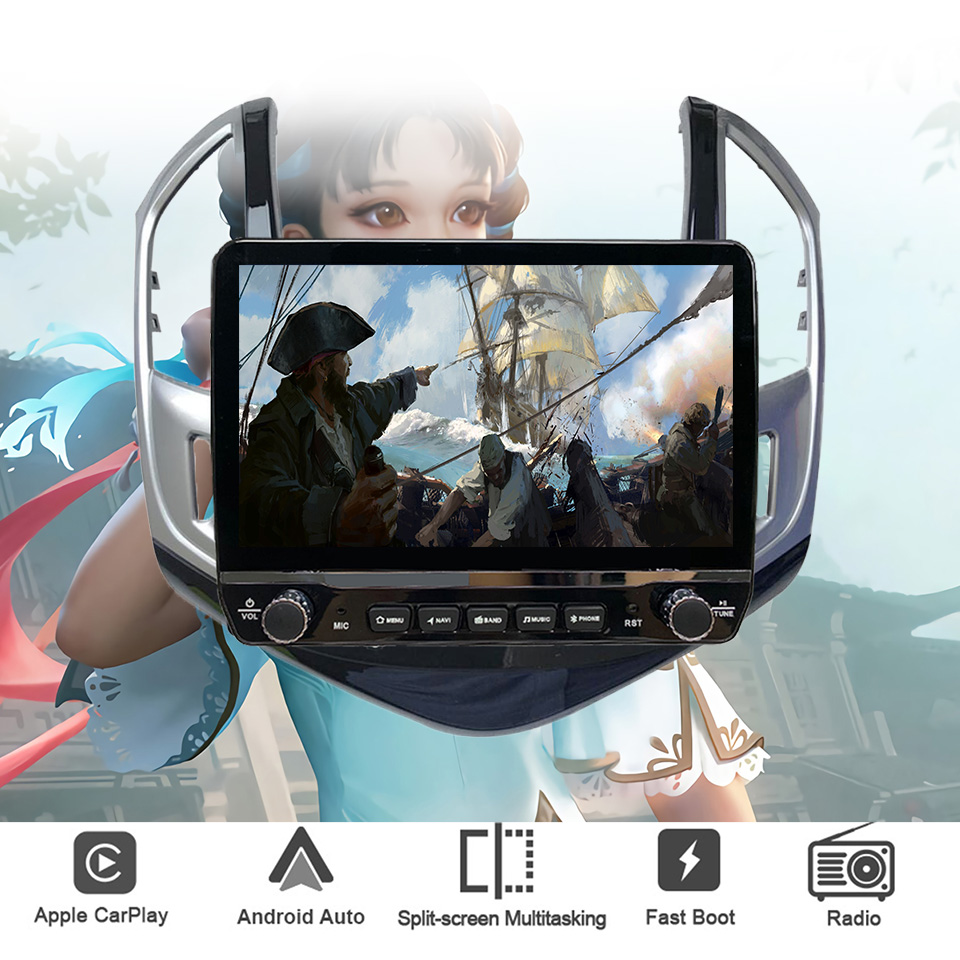 쉐보레 크루즈 2012-2015용 2 Din 안드로이드 - Tablet Danish Mobile & Accessories 리뷰 및 가격