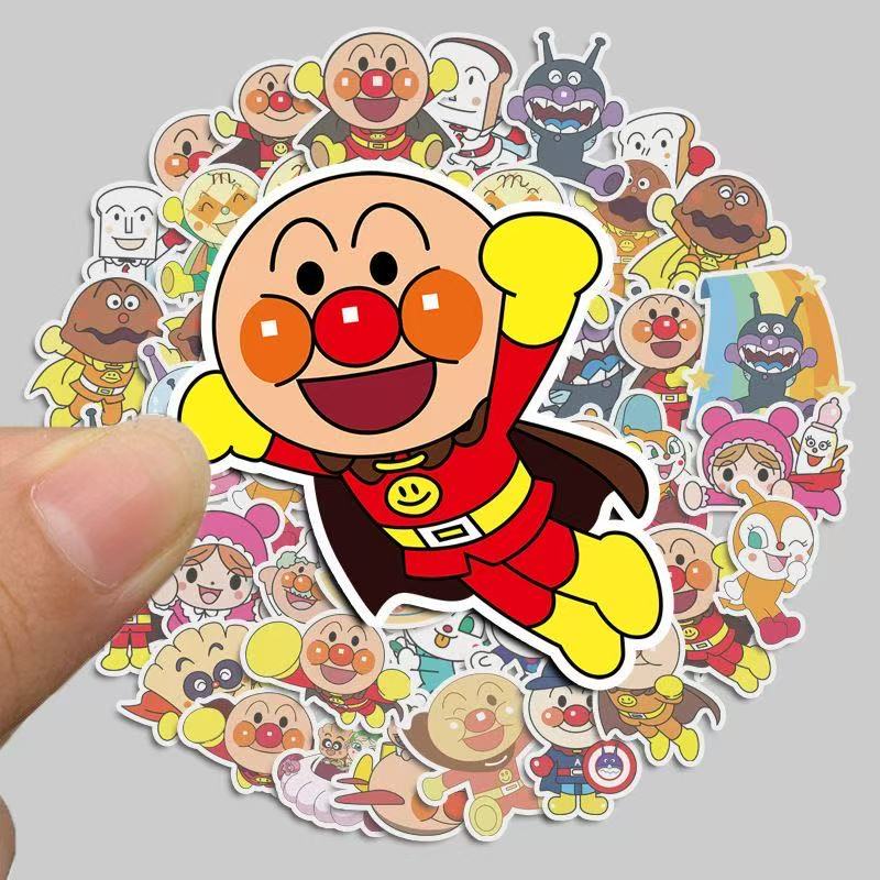 50pcs 만화 애니메이션 이미지 Anpanman 스티 - Fire Tablet Accessories 리뷰 및 가격