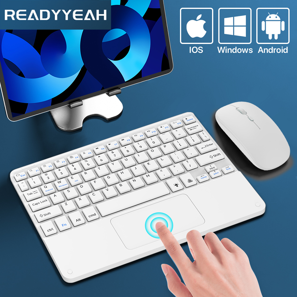 터치패드 무선 키보드 및 마우스 iOS용 블루투스 키보 - Lenovo Tablet M11 Accessories 리뷰 및 가격