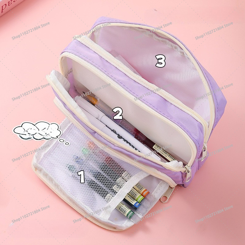 블랙핑크 대용량 캔버스 연필 케이스 학생용 Kpop B - Case With Pencil Holder 리뷰 및 가격