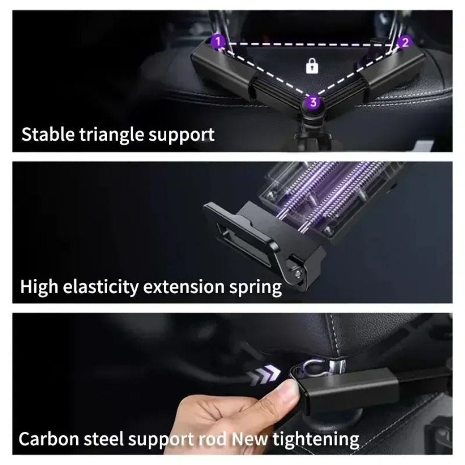 뒷좌석 차량용 헤드레스트 태블릿 홀더 스탠드, 아이패드 - Fire Tablet Accessories 리뷰 및 가격