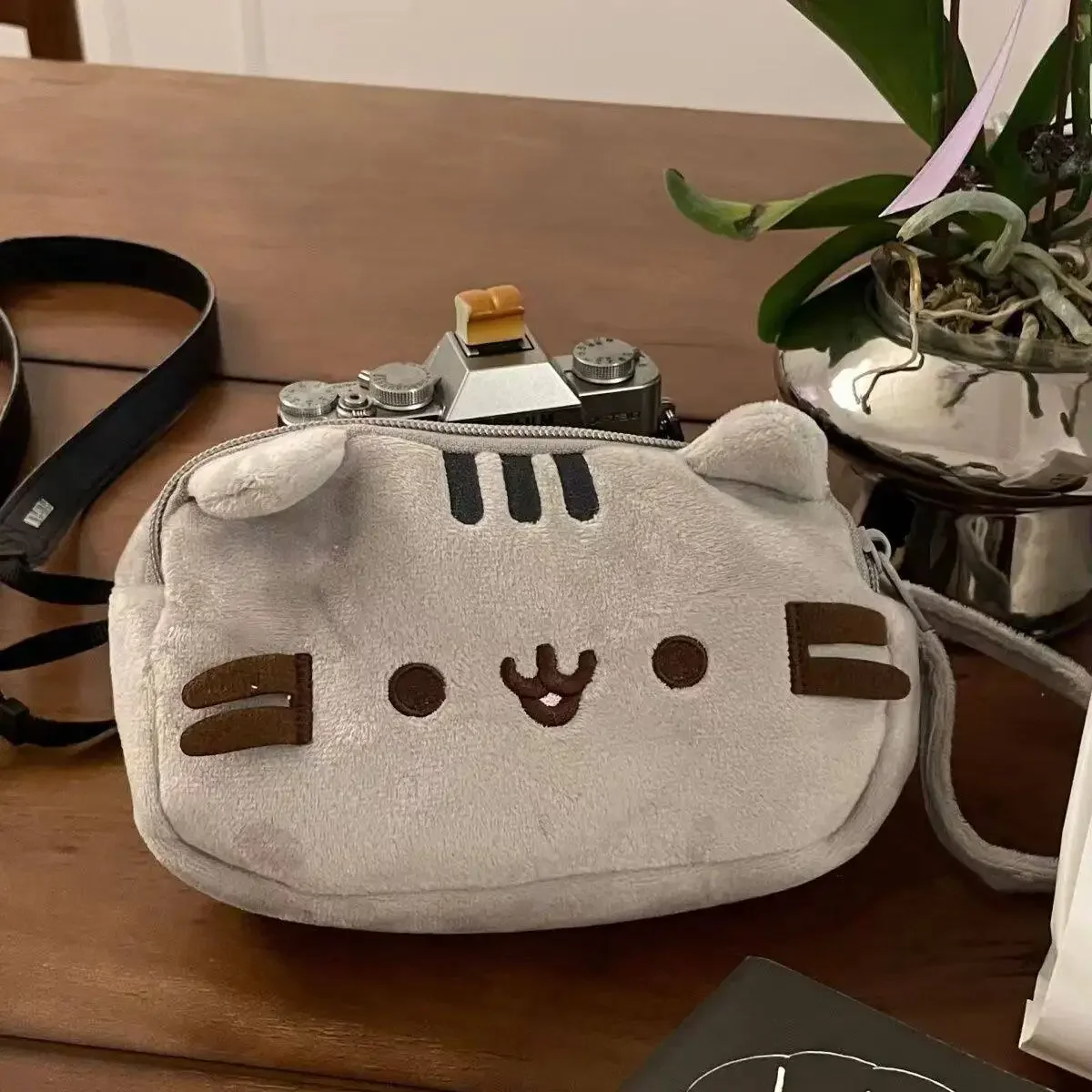 귀여운 Pusheen 연필 케이스 만화 뚱뚱한 고양이  - Case With Pencil Holder 리뷰 및 가격